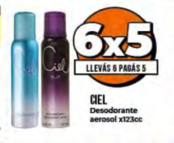 Supermayorista Vital Ciel Desodorante Aerosol x123cc oferta