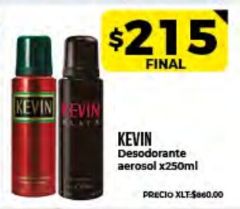 Supermayorista Vital Kevin Desodorante aerosol x250ml oferta