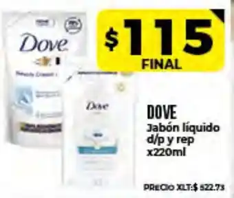 Supermayorista Vital Dove Jabón Líquido d/p y Rep x220ml oferta