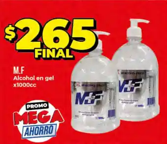 Supermayorista Vital M.F Alcohol en gel x1000cc oferta