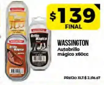 Supermayorista Vital Wassington Autobrillo Mágico x60cc oferta