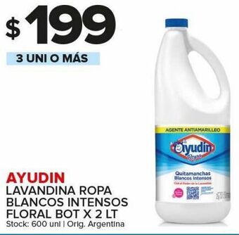 Carrefour Maxi Lavandina ayudin 2lt oferta