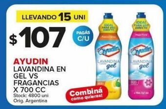 Carrefour Maxi Lavandina ayudin 700cc oferta