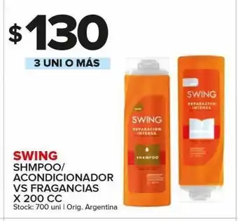Carrefour Maxi Shampoo / acondicionador swing 200cc oferta