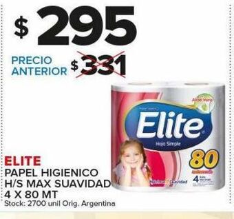 Carrefour Maxi Papel higiénico elite oferta