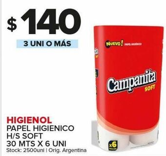 Carrefour Maxi Papel higiénico higienol oferta