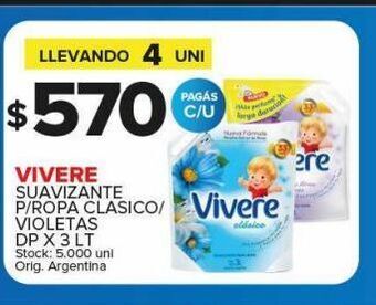 Carrefour Maxi Suavizante vivere oferta