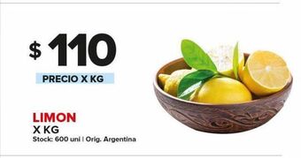 Carrefour Maxi Limon x kg oferta