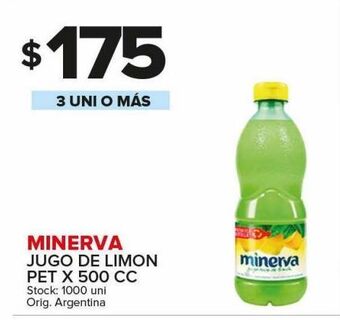 Carrefour Maxi Jugo de limon minerva oferta