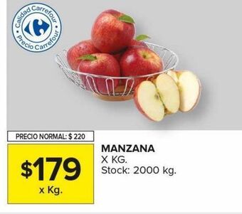 Carrefour Maxi Manzana x kg oferta