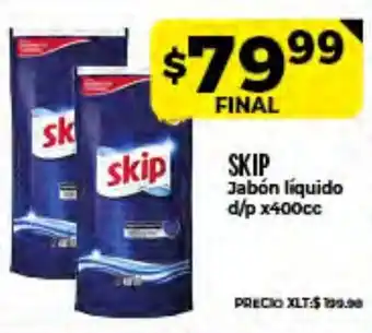 Supermayorista Vital Skip Jabón Líquido d/p x400cc oferta