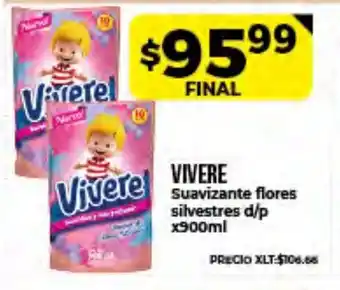 Supermayorista Vital Vivere Suavizante flores silvestres d/p x900ml oferta
