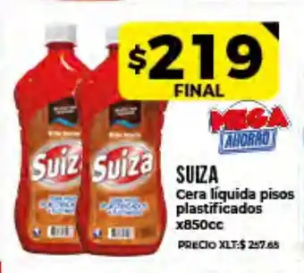 Supermayorista Vital Suiza Cera Líquida Pisos Plactificados x850cc oferta