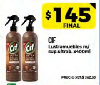 Supermayorista Vital Cif Lustramuebles M/Sup. Ultrab. x400ml oferta