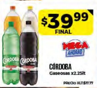 Supermayorista Vital Córdoba Gaseosa x2.25lt oferta