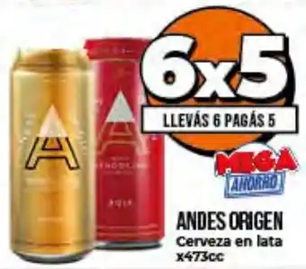 Supermayorista Vital Andes Origen Cerveza en Lata x473cc oferta