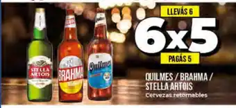 Supermayorista Vital Quilmes/Brahma/Stella Artois Cerveza Retornables oferta