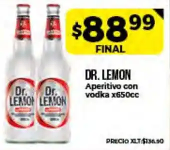Supermayorista Vital Dr. Lemon Aperitivo con vodka x650cc oferta