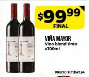 Supermayorista Vital Viña Mayor Vino blend tinto x700ml oferta