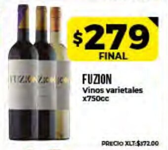 Supermayorista Vital Fuzion Vinos Varietales x750cc oferta