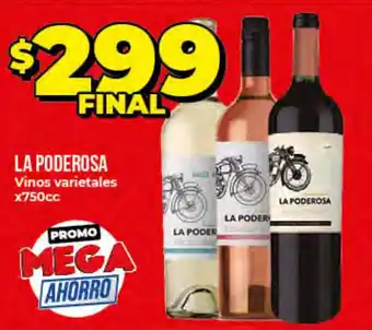 Supermayorista Vital La Poderosa Vinos varietales x750cc oferta