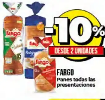 Supermayorista Vital 10% Fargo Panes Todas las Presentaciones oferta