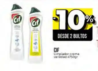 Supermayorista Vital 10% Cif Limpiador Crema variedad x750gr oferta