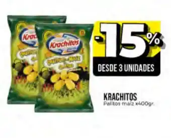 Supermayorista Vital 15% Krachitos Palitos Maíz x400gr oferta