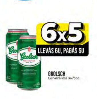 Supermayorista Vital Grolsch Cerveza lata x473cc oferta