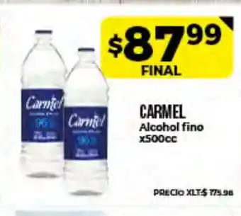 Supermayorista Vital Carmel Alcohol Fino x500cc oferta