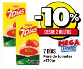 Supermayorista Vital 10% 7 Días Puré de Tomates x530gr oferta