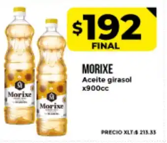 Supermayorista Vital Morixe Aceite Girasol x900cc oferta