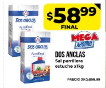 Supermayorista Vital Dos Anclas Sal parrillera estuche x1kg oferta