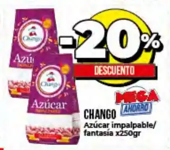 Supermayorista Vital 20% Chango Azúcar Impalpable/Fantasía x250gr oferta