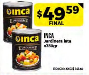 Supermayorista Vital Inca Jardinera lata x350gr oferta