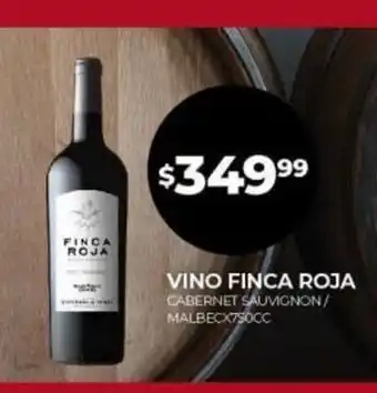 Supermercados Tadicor Vino Finca Roja Cabernet Sauvignon/Malbec x 750cc oferta