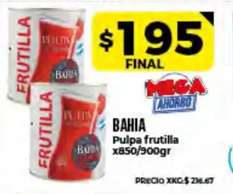 Supermayorista Vital Bahia Pulpa Frutilla x850/900gr oferta