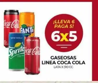 Supermercados Tadicor Gaseosas Linea Coca Cola Lata x 320cc oferta