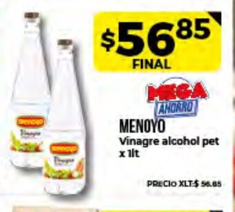 Supermayorista Vital Menoyo Vinagre alcohol pet x 1lt oferta