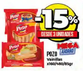 Supermayorista Vital 15% Pozo Vainillas x160/480/85gr oferta