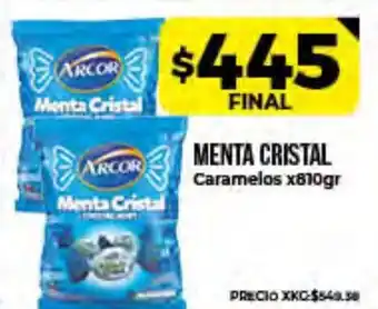 Supermayorista Vital Menta Cristal Caramelos x810gr oferta