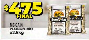 Supermayorista Vital Mc Cain Papas sure crisp x2.5kg oferta