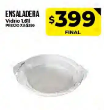 Supermayorista Vital Ensaladera Vidrio 1.61L oferta
