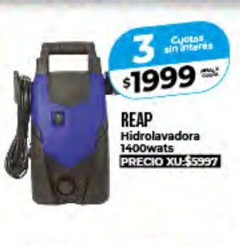Supermayorista Vital Reap Hidrolavadora 1400wats oferta