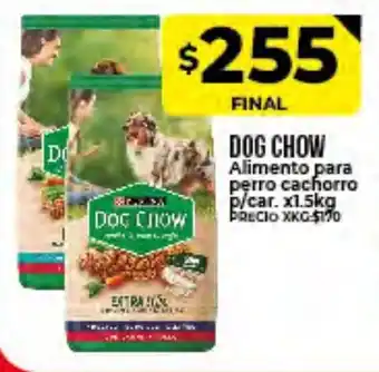 Supermayorista Vital Purina Dog Chow Alimento para perro cachorro p/car. x1.5kg oferta