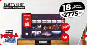 Supermayorista Vital Smart TV 4K 50" oferta