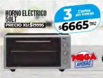 Supermayorista Vital Horno Electrico 50lt oferta