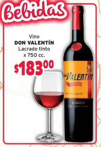 Don Valentín Lacrado Tinto Vino x 750cc