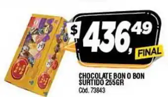 Supermercados Yaguar Bon O Bon Chocolate Surtido 255gr oferta