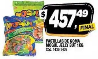 Supermercados Yaguar Mogul Jelly But Pastillas de Goma 1kg oferta